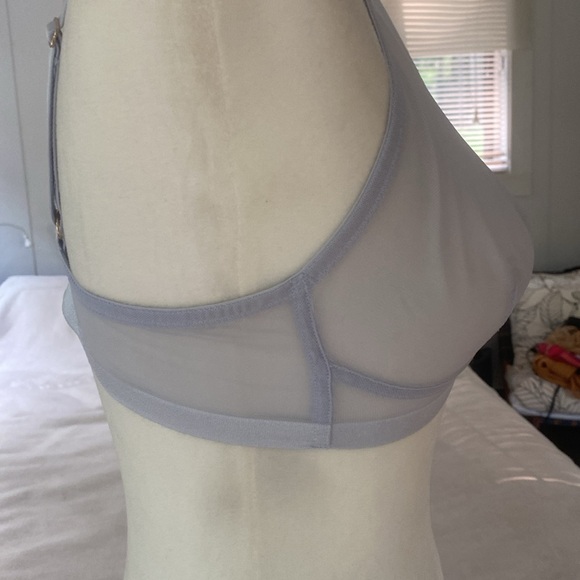 Jason Wu, mesh demi bustier bra, light blue periwinkle, super light weight XL - Picture 3 of 10